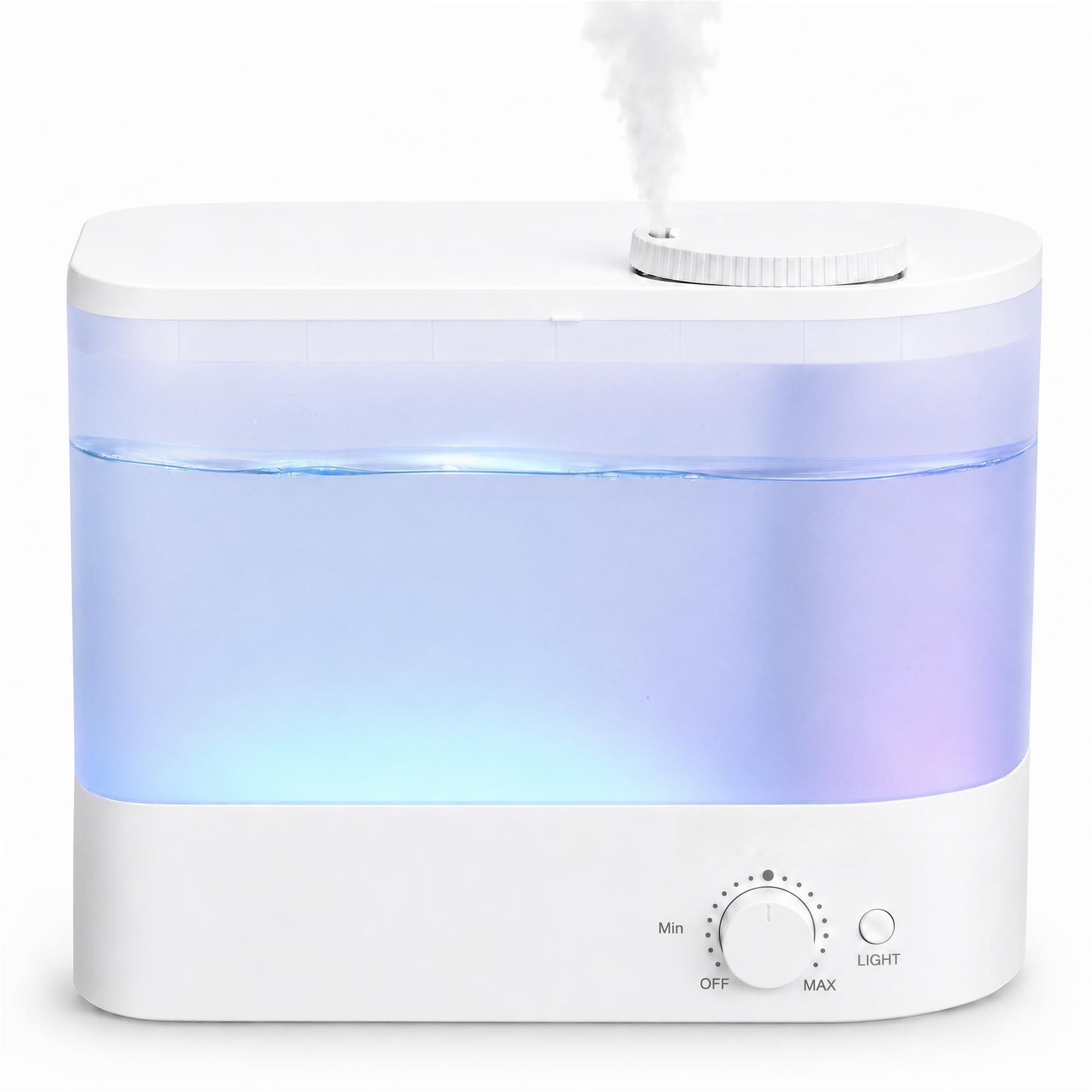 MegaWise Ultrasonic Cool Mist Humidifier SK7620 - 1.5L Capacity, Whisper-Quiet Operation, Adjustable Mist Output, Auto Shut-Off - Ideal for Home, Office, Baby Room, and Bedroom