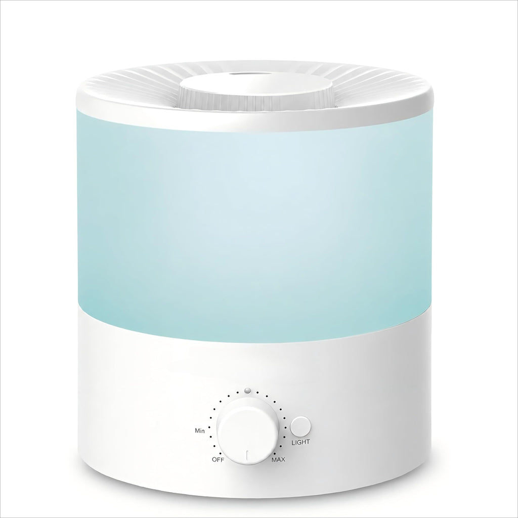 MegaWise Ultrasonic Cool Mist Humidifier SK7620 - 1.5L Capacity, Whisper-Quiet Operation, Adjustable Mist Output, Auto Shut-Off - Ideal for Home, Office, Baby Room, and Bedroom