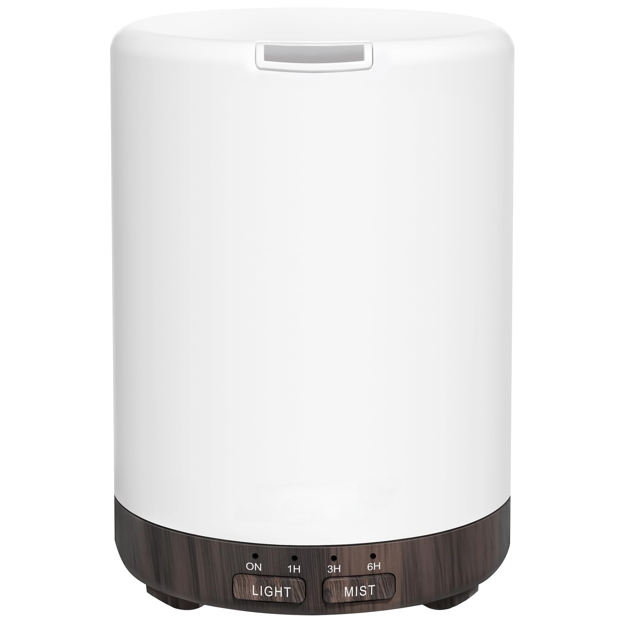 ASAKUKI Essential Oil Diffuser for Home, 300 ml Humidifier with Automatic Shut-Off, Quiet Aromatherapy Diffuser with 7 LED Lights for Living Room, Kitchen, Bedroom, Hotel - Light Brown