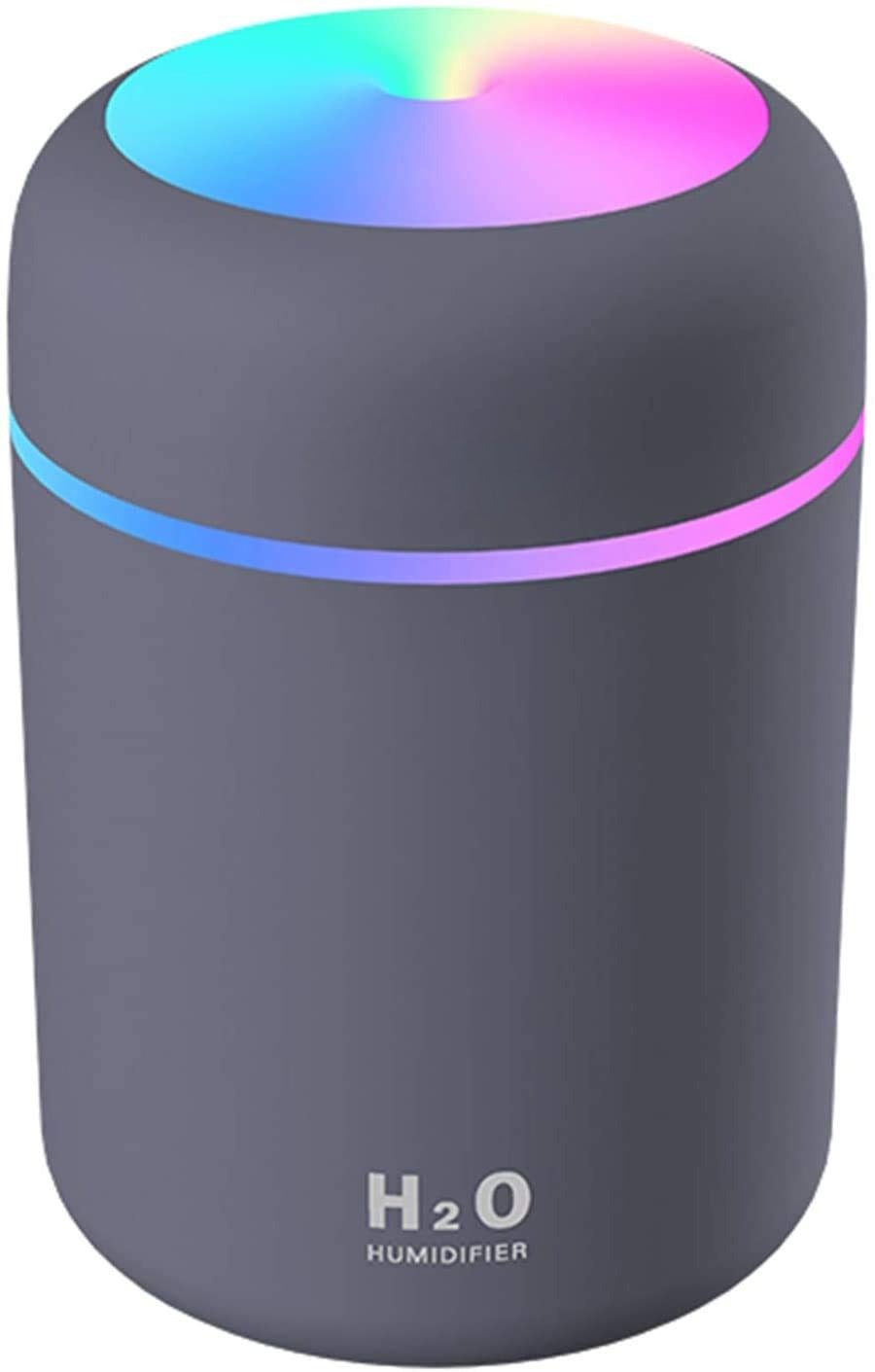LtYioe Colorful Cool Mini Humidifier, USB Personal Desktop Humidifier for Car, Office Room, Bedroom,etc. Auto Shut-Off, 2 Mist Modes, Super Quiet. (Pink)
