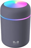 LtYioe Colorful Cool Mini Humidifier, USB Personal Desktop Humidifier for Car, Office Room, Bedroom,etc. Auto Shut-Off, 2 Mist Modes, Super Quiet. (Pink)